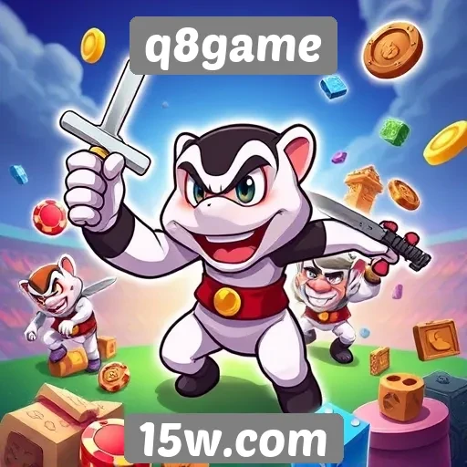 Destaques dos jogos mais populares disponíveis no q8game