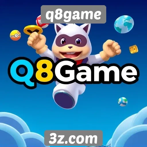 Variedade de jogos disponíveis no q8game é destacada